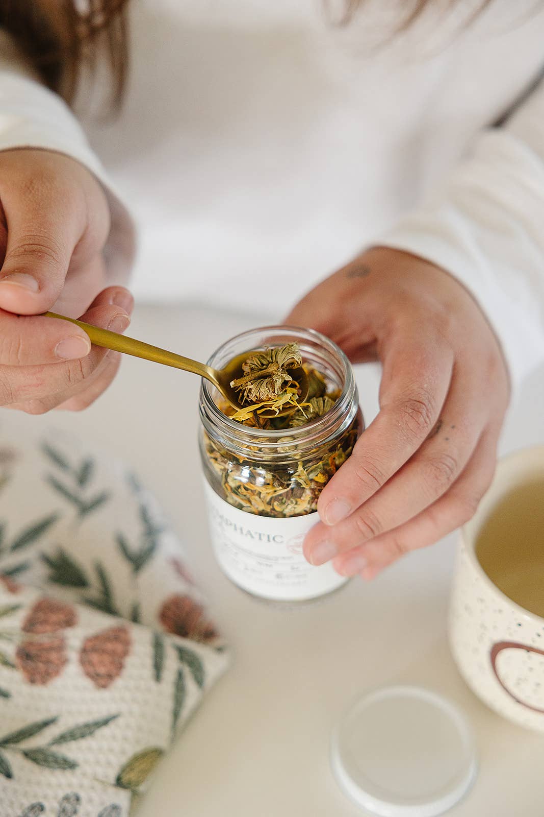 Evergreen Apothecary – Großhandel Loser Tee – Lymphtee, 8oz, loser Blatttee6