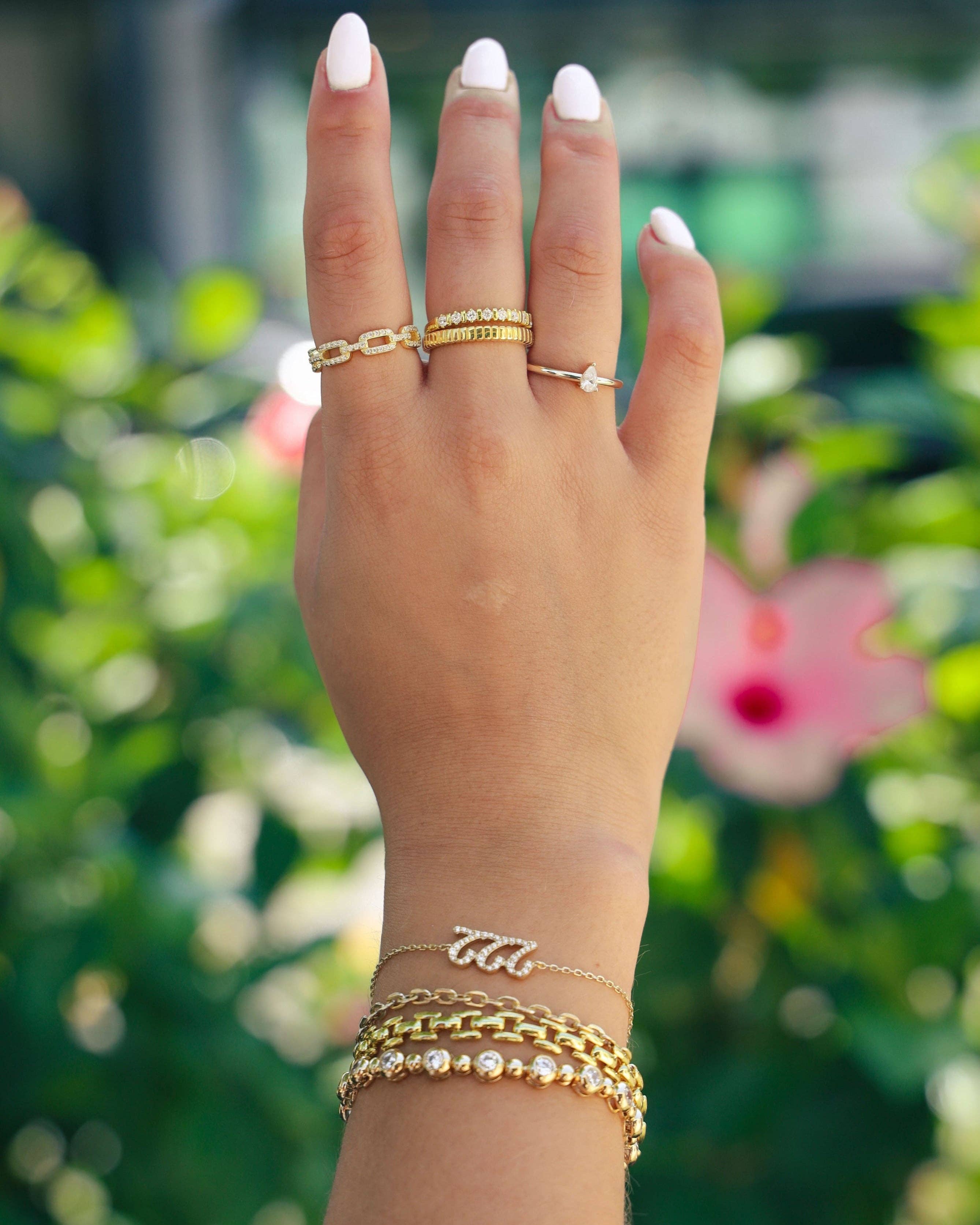 Sami Jewels - Vente Bracelets maillon et chaîne - Bracelet à maillons Jasmine7