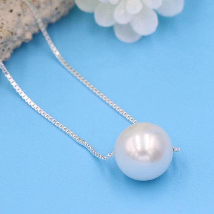 Collier de perles pour femmes, collier de perles véritables, perle unique pour la vente par DesertFlowerBags