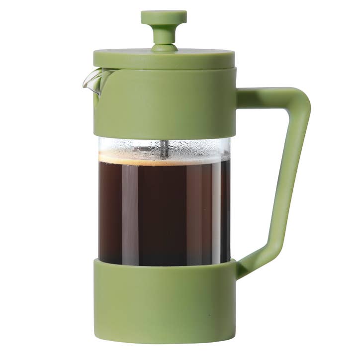Oggi - Vente Cafetières à piston - Cafetière à piston 3 tasses (350 ml, 12 oz) verte