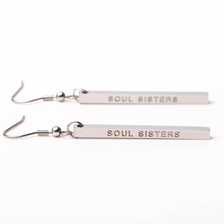 SOUL SISTERS - Bar Earrings for wholesale by FIERCE ONE