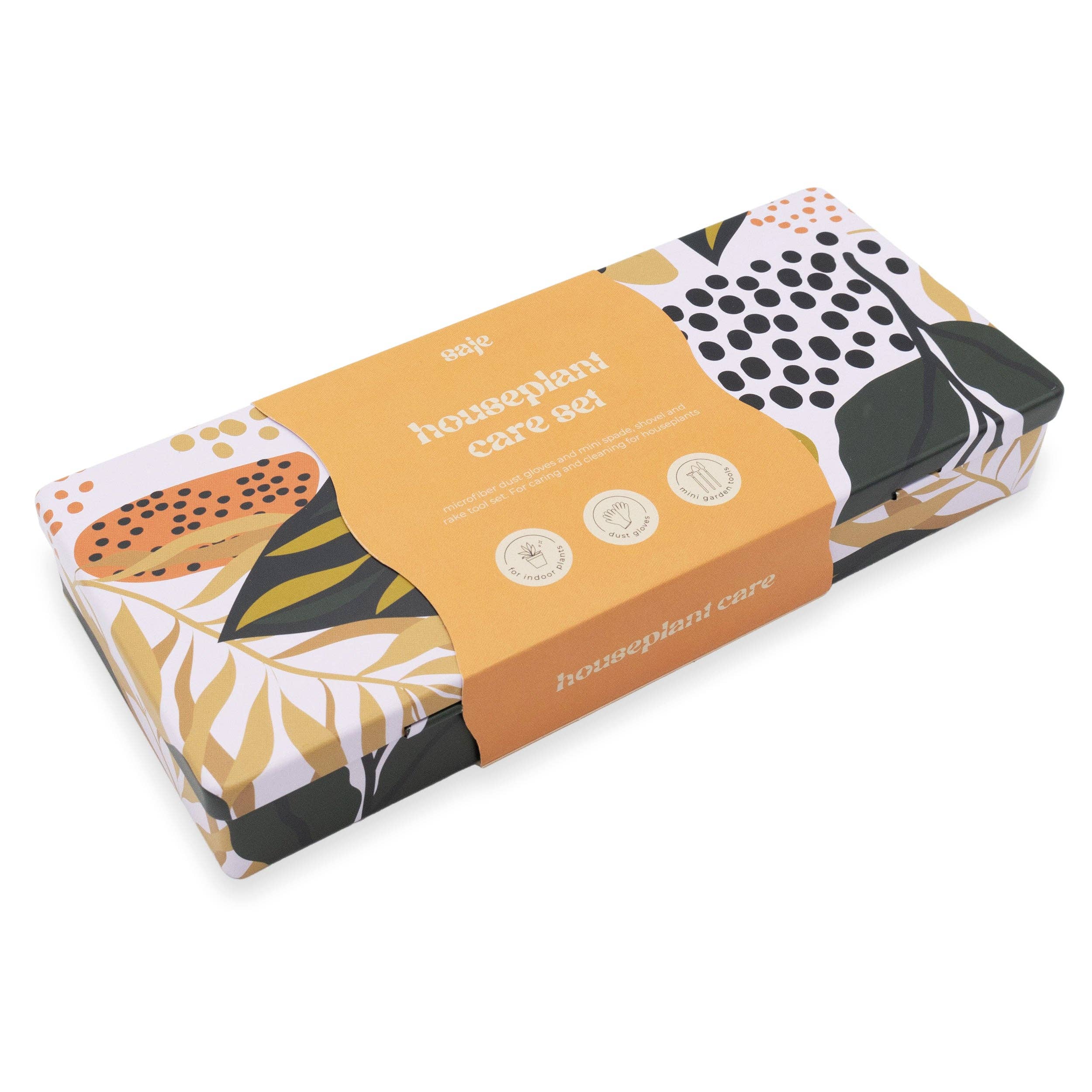 Robert Frederick Ltd – wholesale Trädgårdsverktyg – Saje Växtvårdskit - Bladdammsvantar och Miniverktyg - Håll Inomhusväxter Friska11