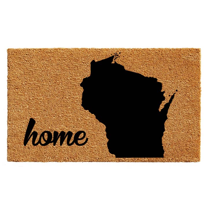 Wisconsin State Doormat for wholesale by Calloway Mills