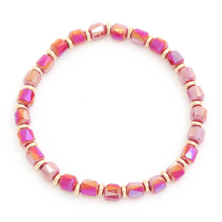 JOIA ACCESSORIES - Wholesale Beaded Bracelet - BEADED BRACELET, FB 08065