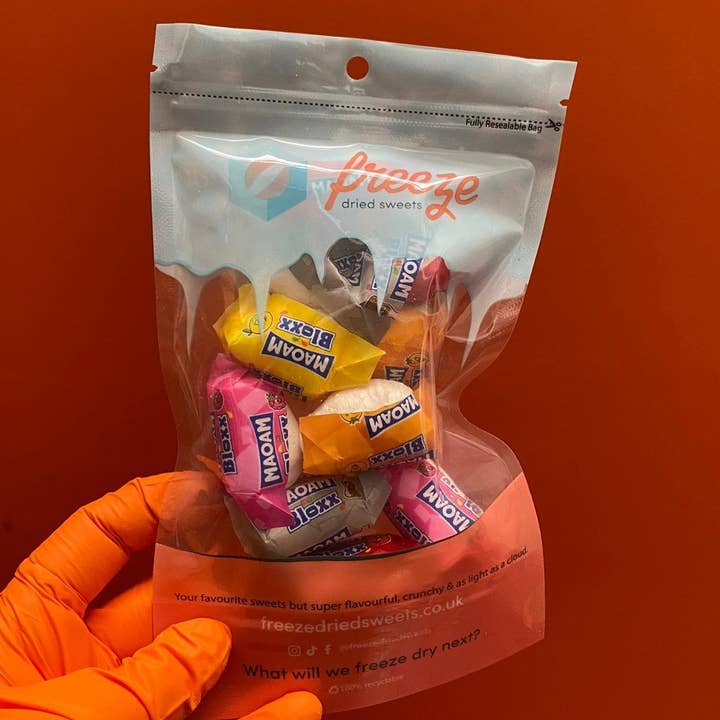 Freeze Dried Sweets - Vendita all'ingrosso Caramelle dure - Maoam Bloxx - Caramelle Liofilizzate - Senza Glutine e Latticini1