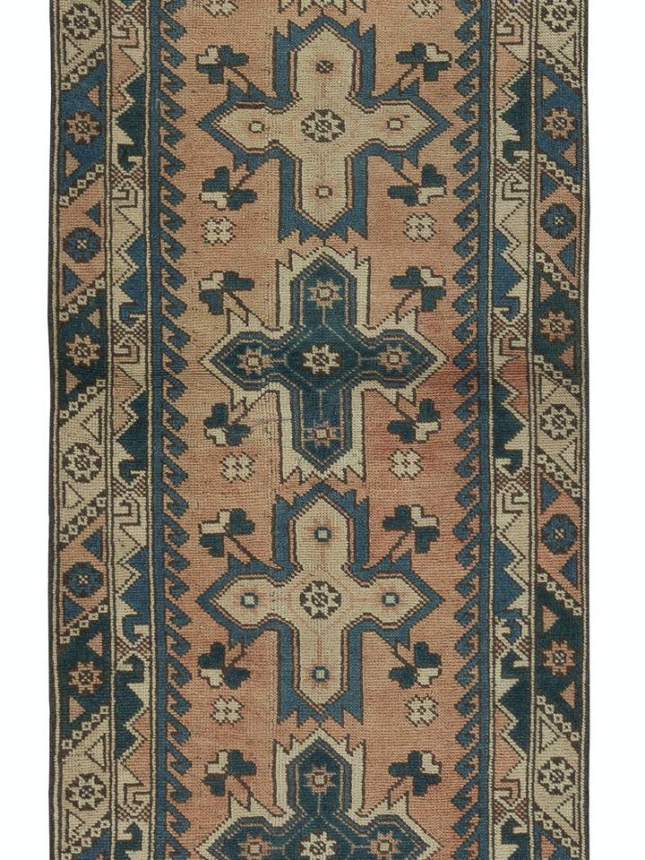 2,6x10,7 Ft 1960er Jahre Korridor-Teppich. Flurläufer. Küchenläufer. für den Großhandel von Rug Specialist LLC.
