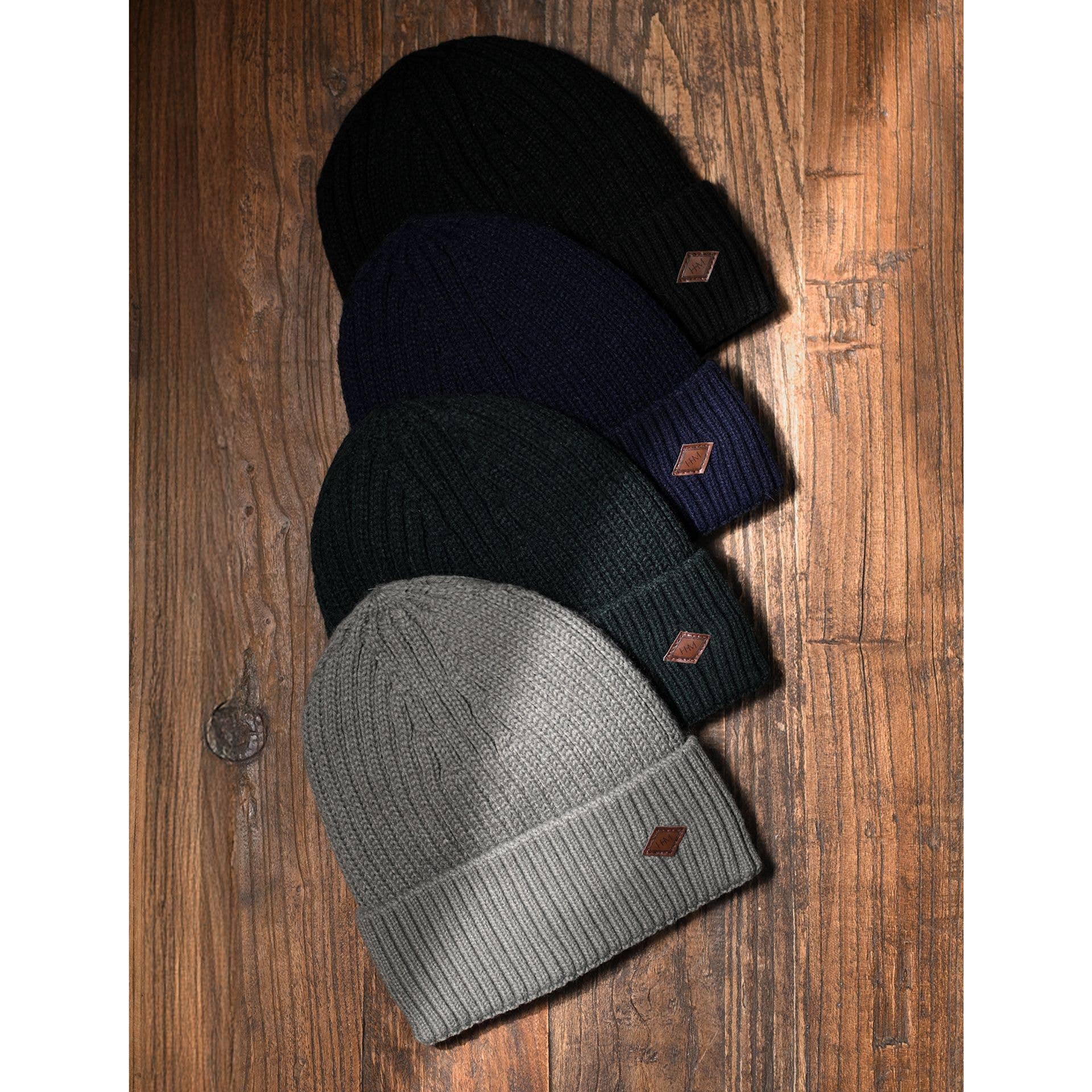 WIDDOP and Co. - Vendita all'ingrosso Calzini - Unisex - Set regalo cappello, guanti e sciarpa a strati Harvey Makin - Nero9