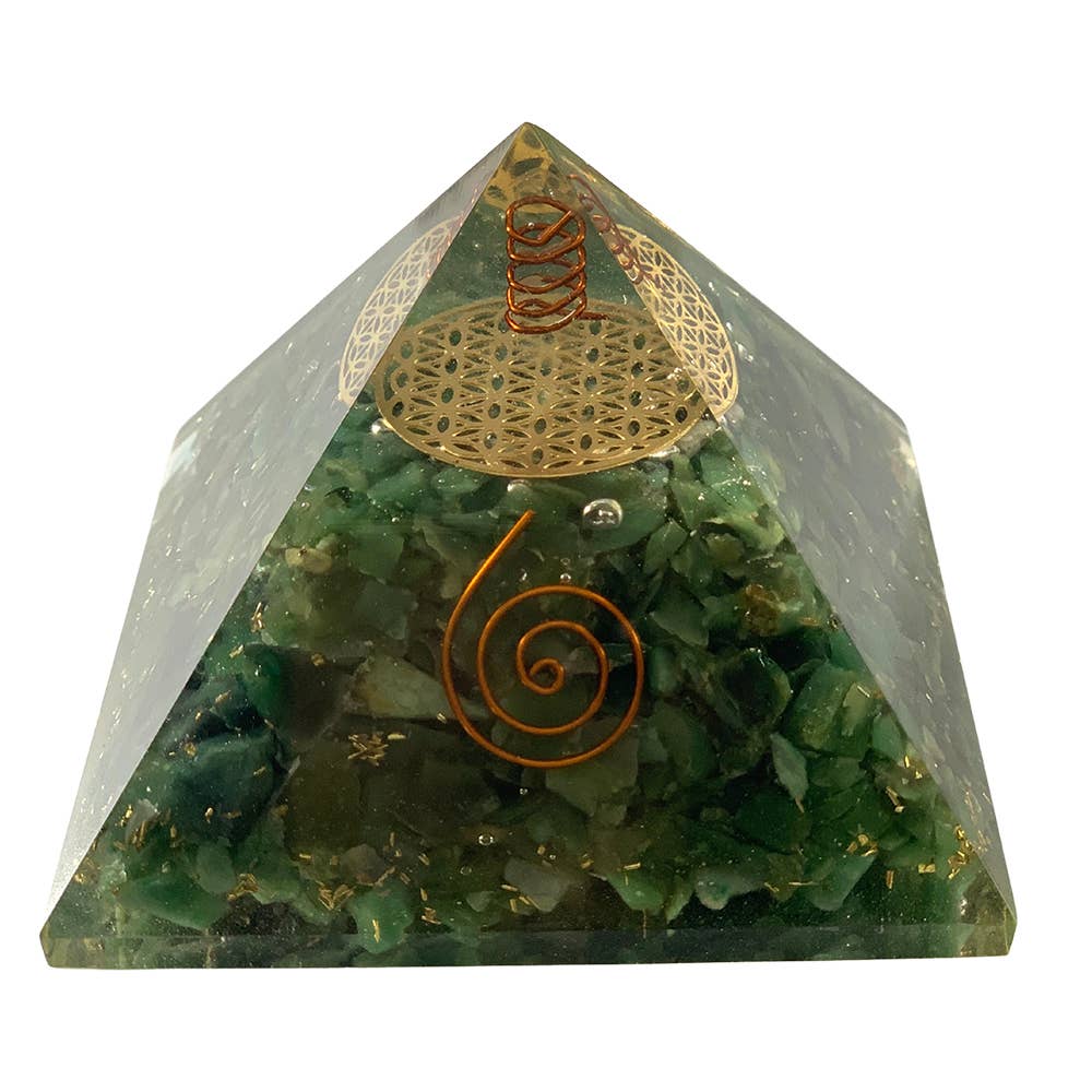 VIE - Wholesale Spiritual Stone/Crystal - Orgone Reiki Healing Pyramid - Energy Cleansing, 7.5cm40