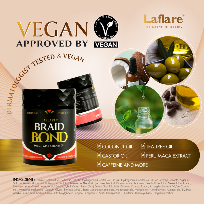 Laflare - Vente Gel/mousse de coiffage - COIFFURE EN GEL BRAID BOND6