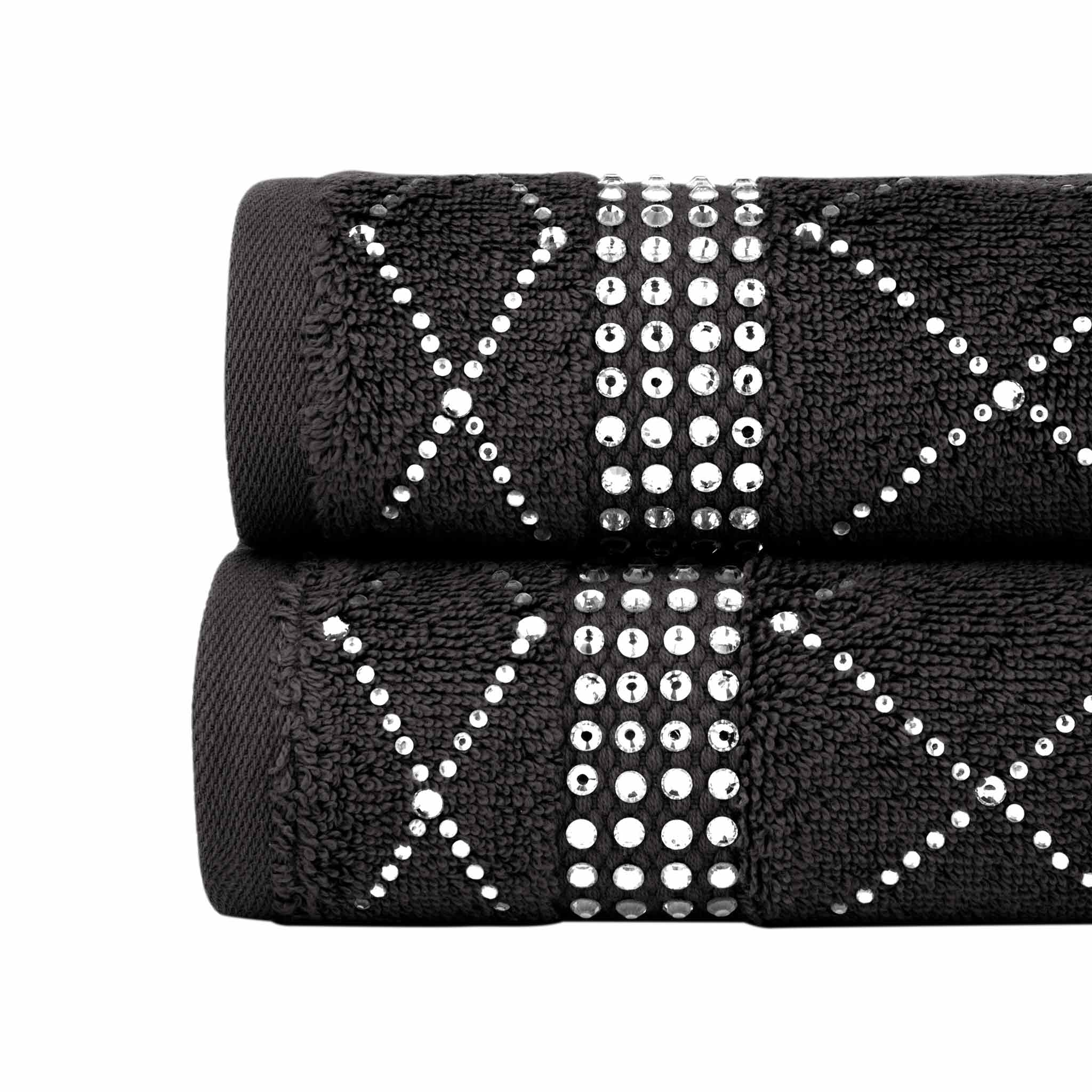 Sparkles Home – Großhandel Händehandtücher – Atlas Rhinestone Handtuch (2er-Set)17