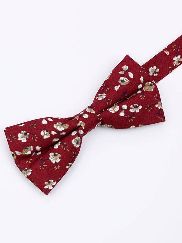 Liberty Red Bow Tie No. 1 Men's Cotton "Gaspard" for wholesale by Unipap's