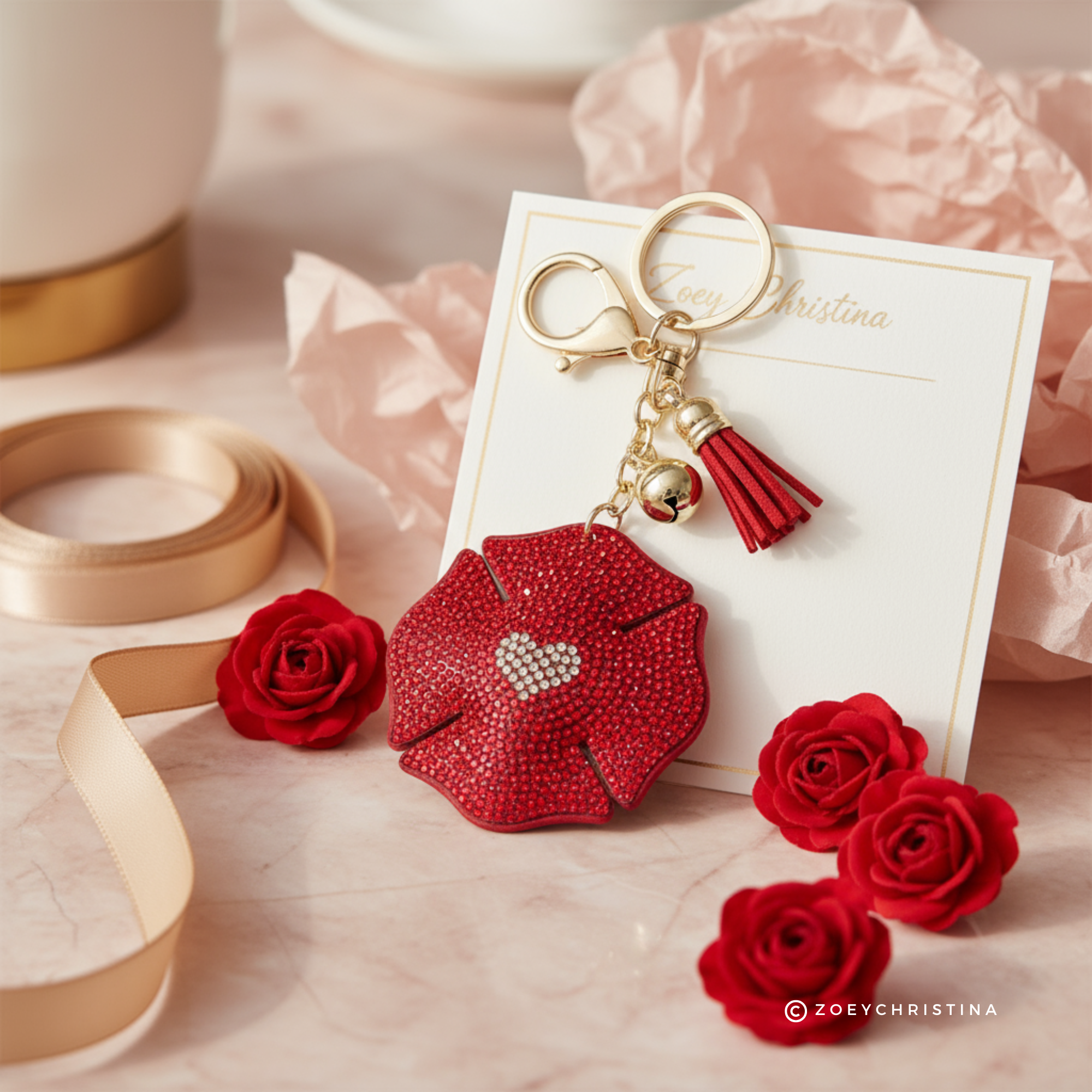 Zoey Christina – wholesale Nyckelringar - Dam – Strassmärke Väsksmycke – Brandman & Polis Nyckelring12