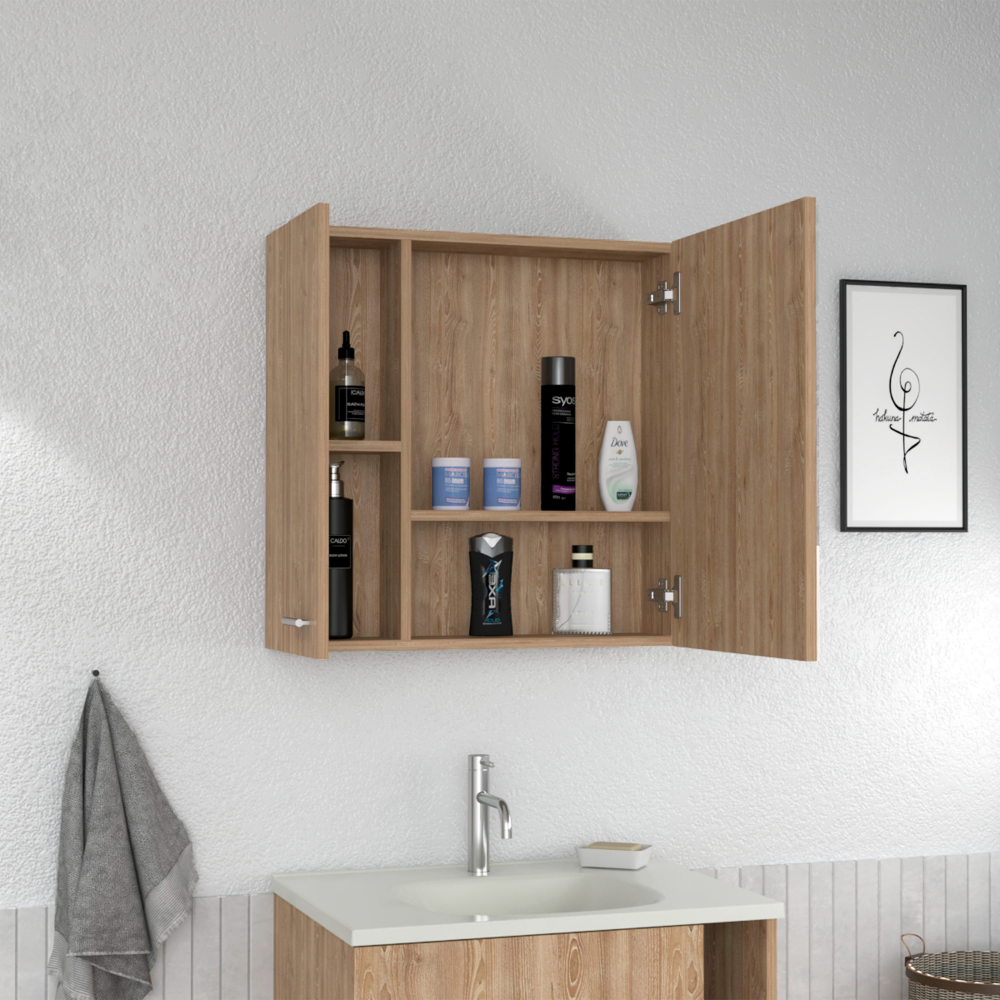 TuHome Concept - Wholesale Coffee Table - Barcelona mirrored bathroom cabinet with four shelves1