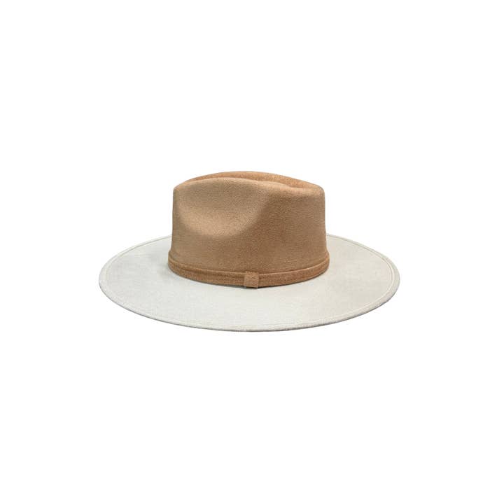The Modern Cactus Co - Wholesale Fedora - Unisex - Unisex Vegan Suede Bi-Color Rancher Hats6