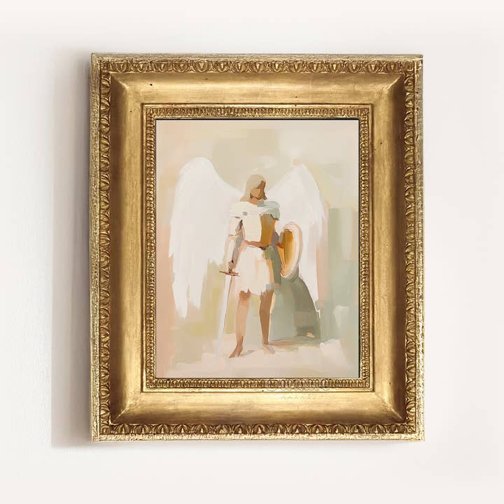 Reap+Sow – wholesale Art print – St Michael the Archangel modern art print12