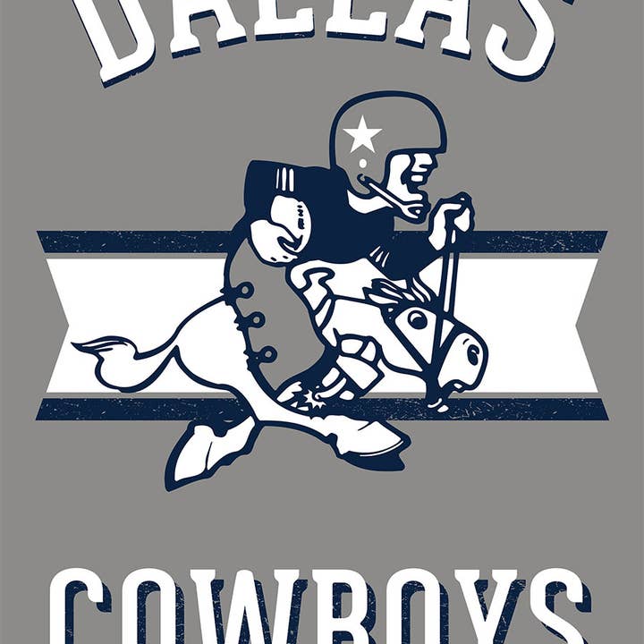 Drapeau de jardin rétro de la NFL des Cowboys de Dallas pour la vente par Briarwood Lane