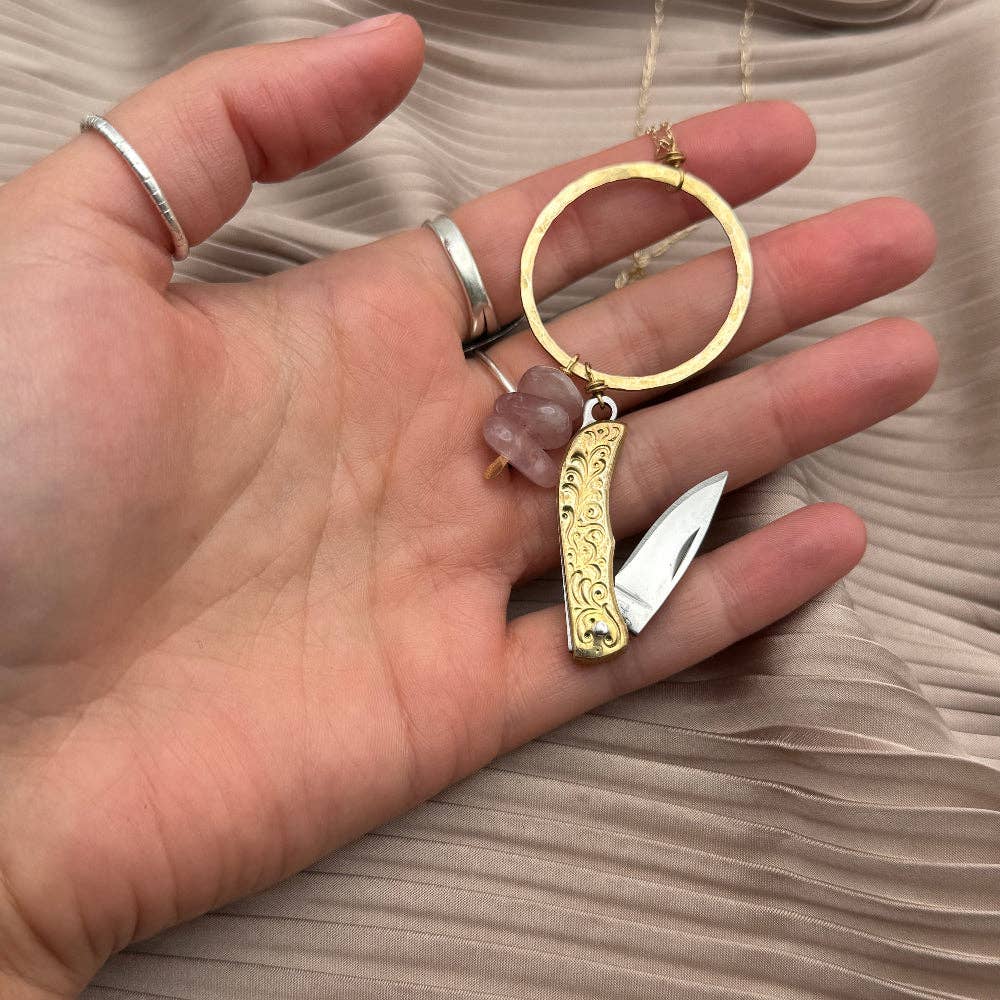 Fluff Hardware – Colar pingente/pendente por atacado – Colar Harriet2