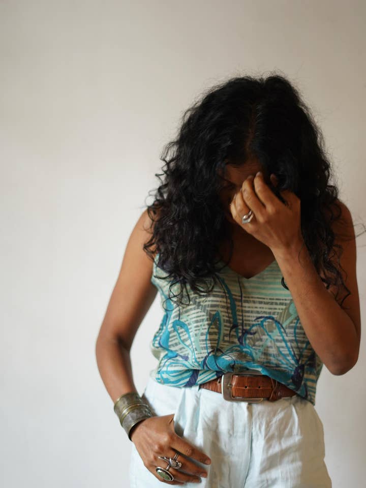 Annahmol - Wholesale Camisole - Women's - Vintage Silk Zero-Waste Cami5