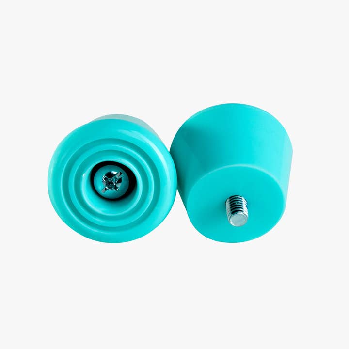 C7skates – wholesale Sporting accessories – Teal Roller Skate Stoppers1