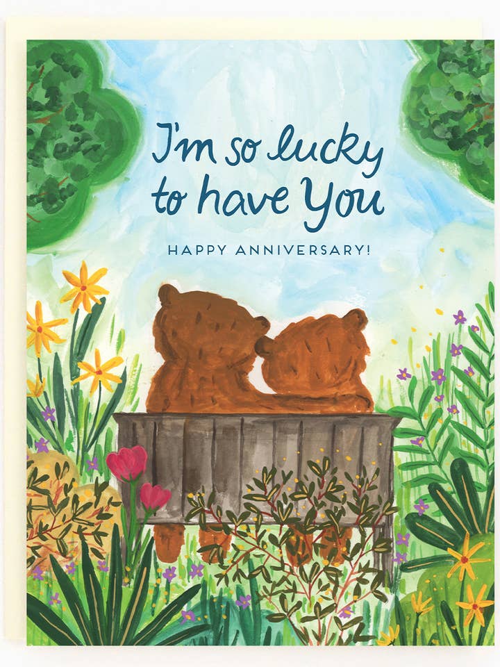 Anniversary Bears for wholesale by The Paperhood