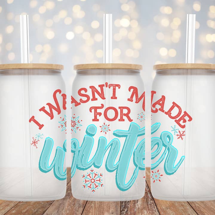 Nicht für den Winter gemacht — gefrostetes Dosenglas für den Großhandel von Livy Lou Designs + Co