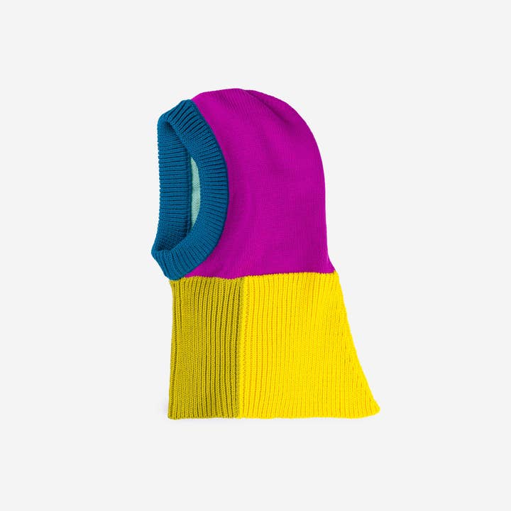 VERLOOP | knits - Wholesale Hoodie - Women's - Mismatch Knit Hood