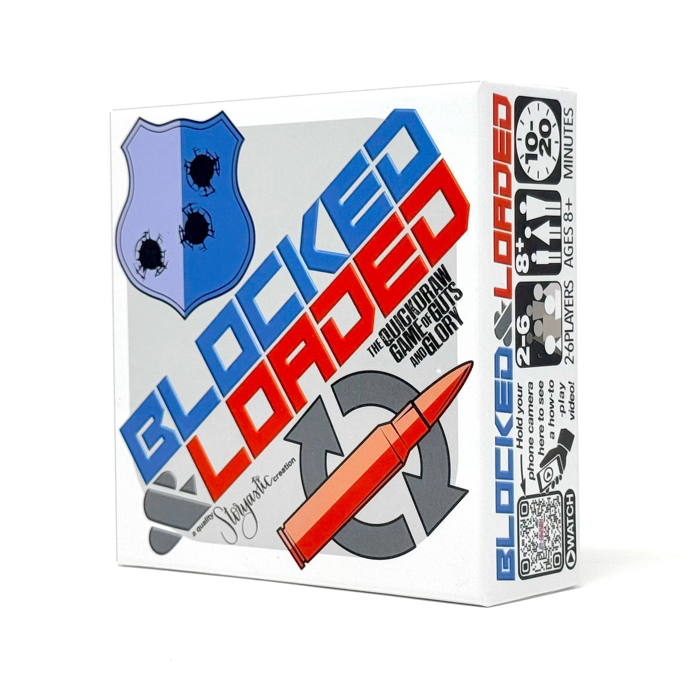 Storyastic - Wholesale Card Game - Blocked & Loaded: The Quickdraw Game of Guts and Glory
