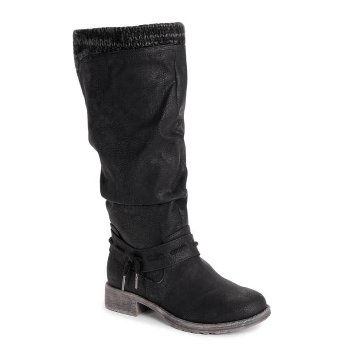 Black Muk Luks Women's Bianca Briana Boots for wholesale on Faire7