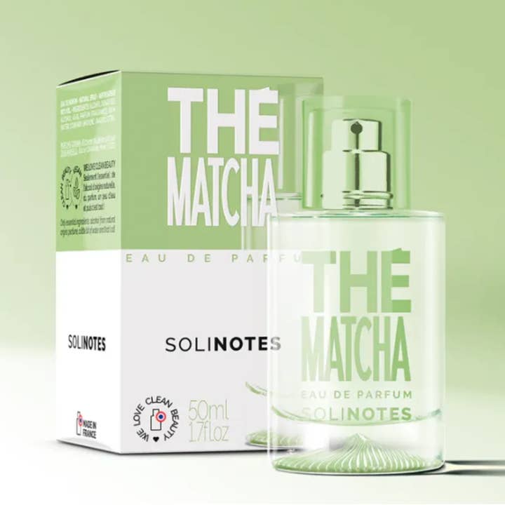 Matcha Tea Perfume 1.7 oz - CLEAN BEAUTY for wholesale by Solinotes (US Stores) - Distributed by Scents of Europe