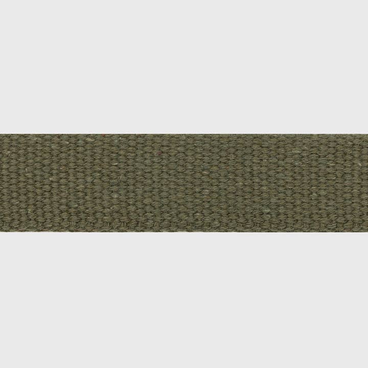 Gifa Accessori - Wholesale Ribbon - Gift Wrapping - Custom Cotton Strap for 3 cm or 4 cm Shoulder Straps - MILITARY starting from € 4.50 per meter