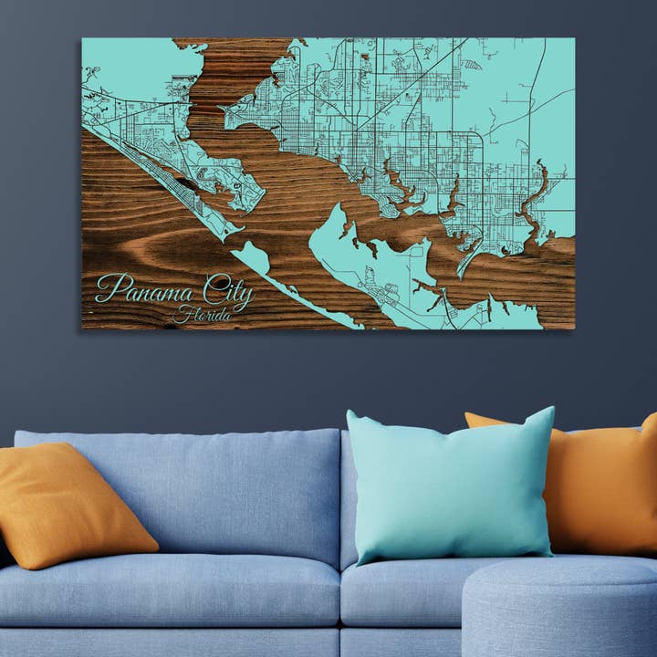 Florida: Panama-Stadt Straßenverzeichnis für den Großhandel von Fire & Pine