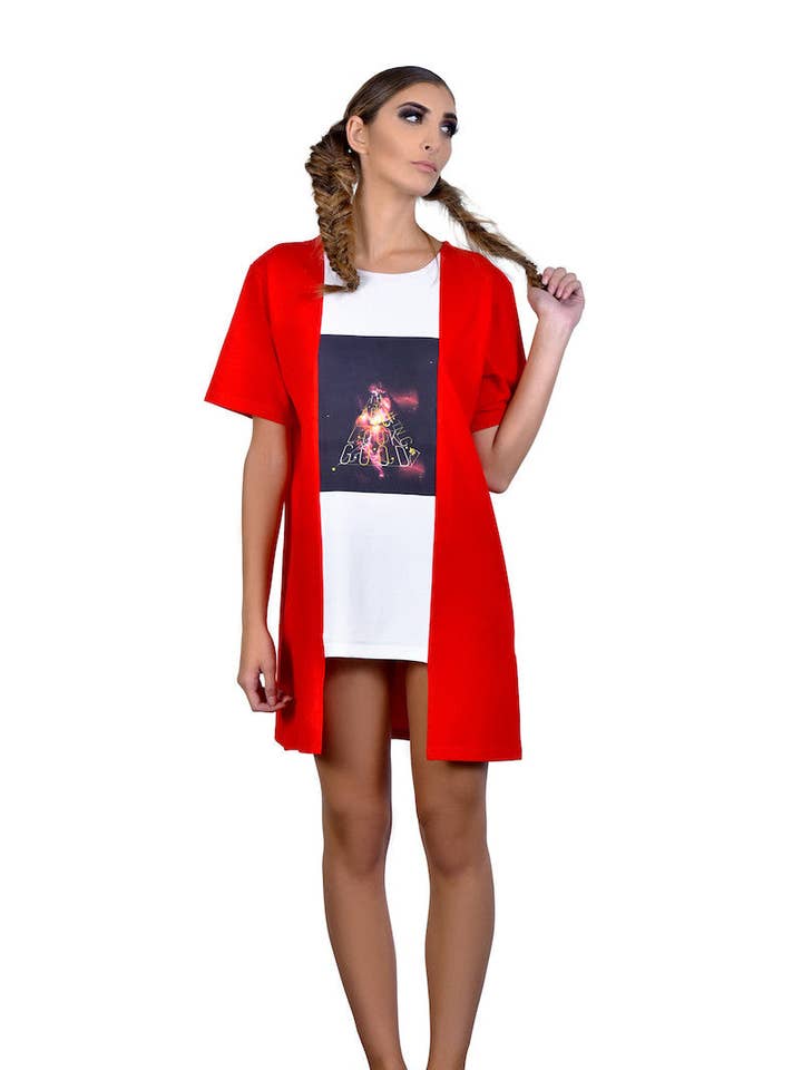 Ladies Star Power T-Shirt for wholesale by Uwi Twins Fashion Label