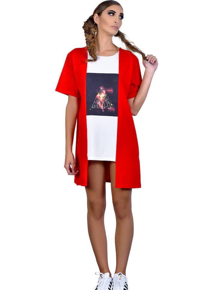 Ladies Star Power T-Shirt for wholesale by Uwi Twins Fashion Label