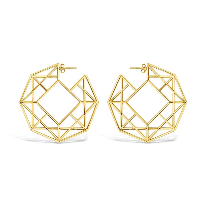 Divina Hoops Large for wholesale by I Am Rock