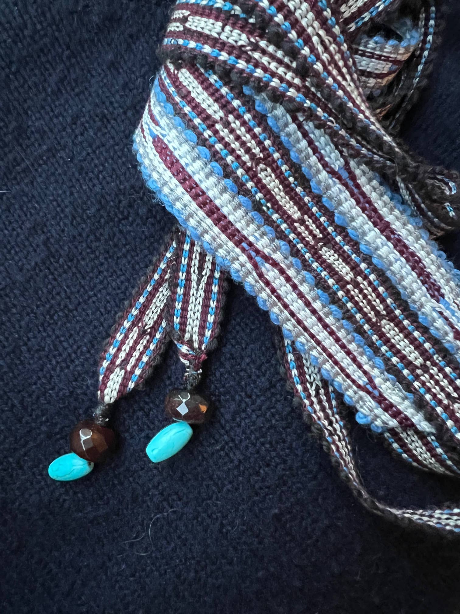 Tezeè – wholesale Bälte - Dam – tygbälte med korta remsidor5