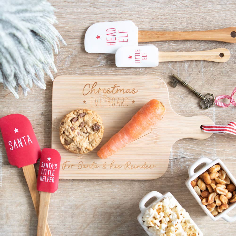 Something Different Wholesale – wholesale Spatula/turner – Santa's Helper Silicone Christmas Baking Spatula Set6