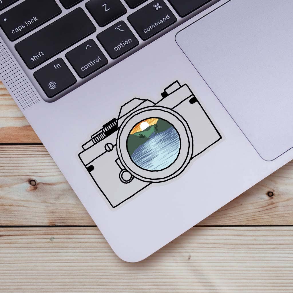 Big Moods - Wholesale Sticker - Camera Nature Clear Sticker2