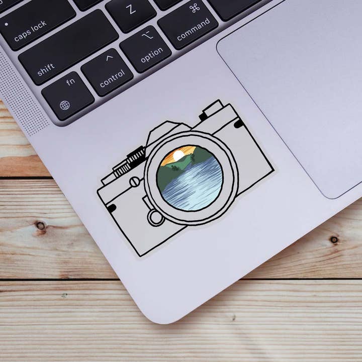 Big Moods - Wholesale Sticker - Camera Nature Clear Sticker2