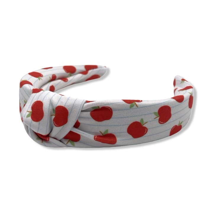 Un Pomme pour le Professeur Bandeau Rigide pour la vente par The Happy Headband Co