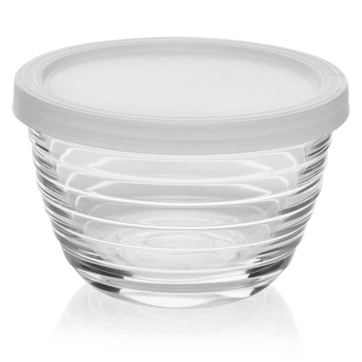 Libbey - Wholesale Bowl - Libbey Small Glass Bowls with Lids, 6.25-ounce, Set of 8