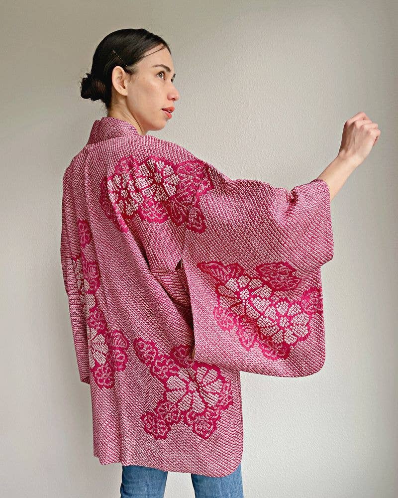 KimonoZen - Wholesale Kimono - Women's - Benigiku Haori Kimono Jacket5
