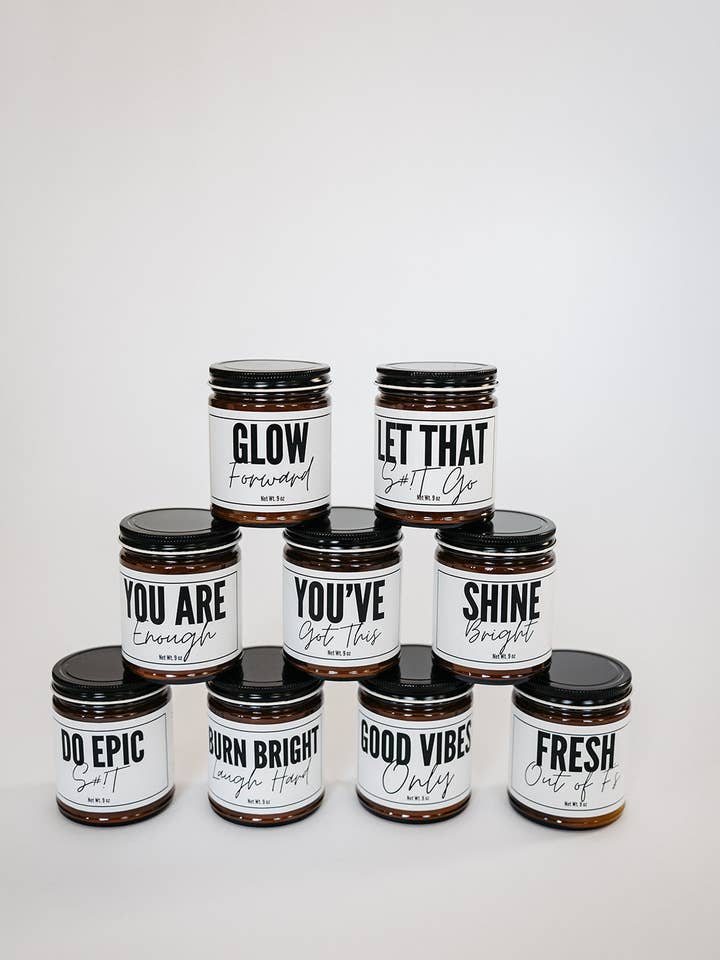 Candele Lit Vibes – Nomi Divertenti & Profumi Duraturi per la vendita all'ingrosso da parte di The Goodery