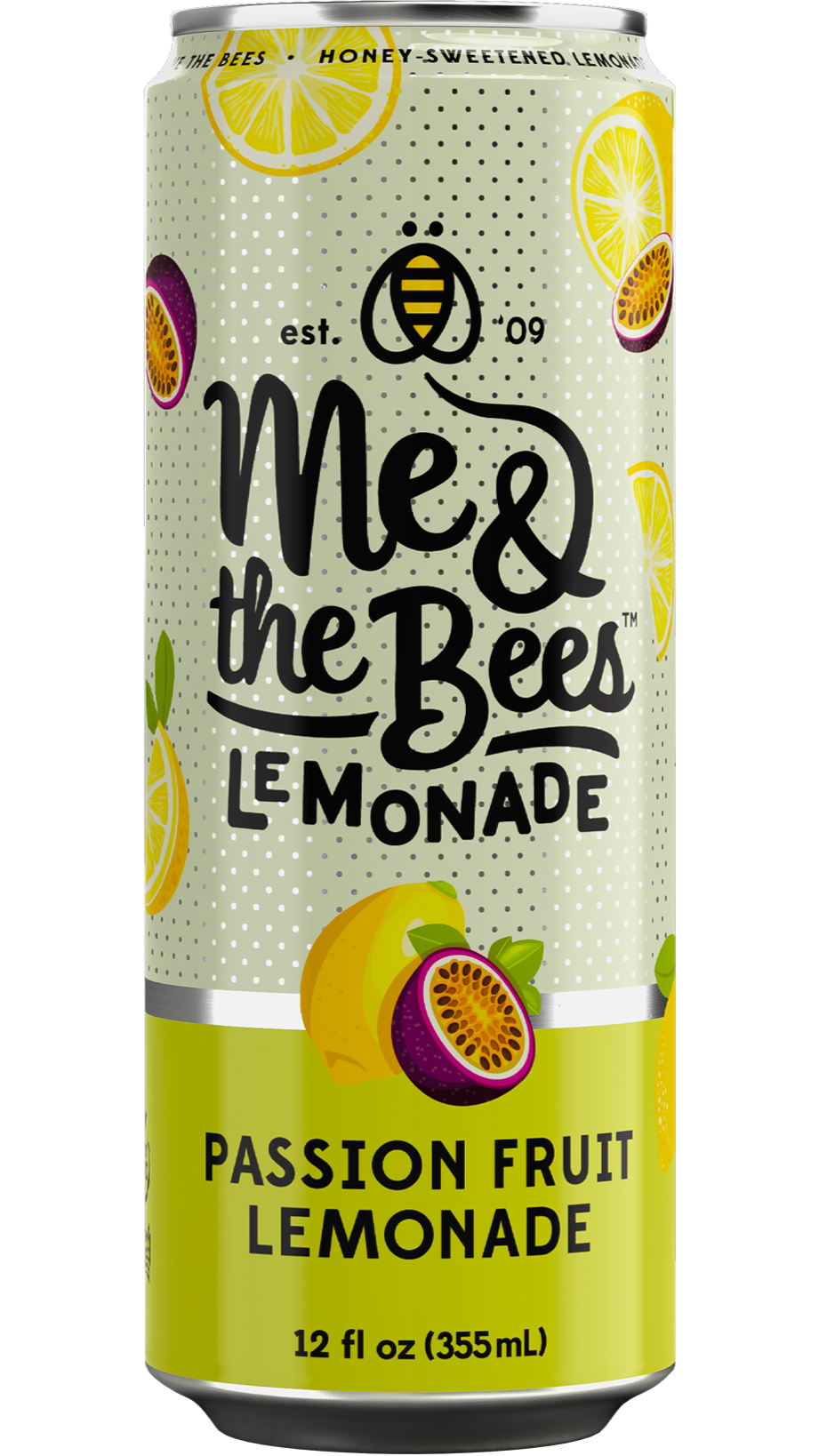 Me & the Bees Lemonade - Wholesale Fruit Juice - Passion Fruit Lemonade Classic Lemonade (12 count case)1