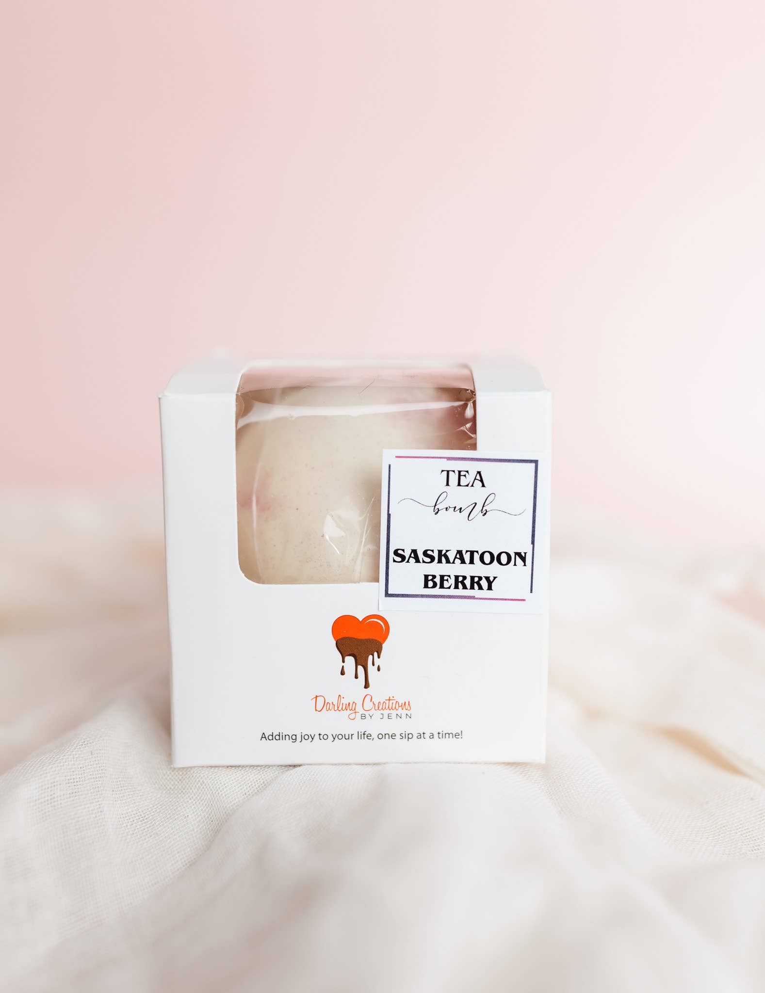 Darling Creations by Jenn - Vente Sachets de thé - Bombe à thé Saskatoon Berry1