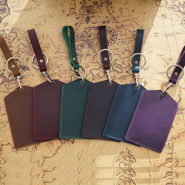 American Leather Goods - Wholesale Luggage Tag - Luggage tags , Genuine Leather luggage tags