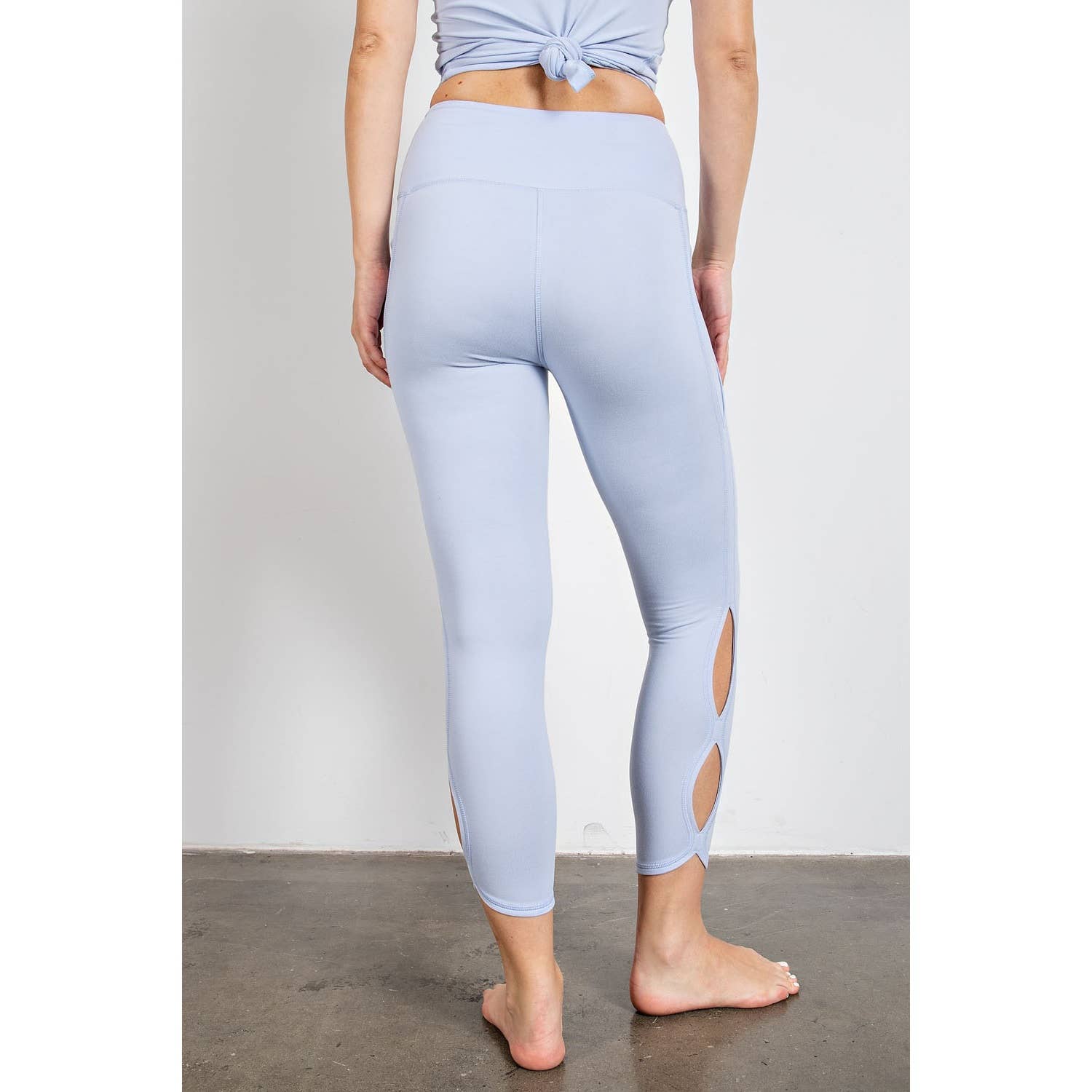 Rae Mode - Wholesale Athletic/Lounge Leggings - Women's - BUTTER HIGH RISE CROPPED YOGA LEGGINGS5