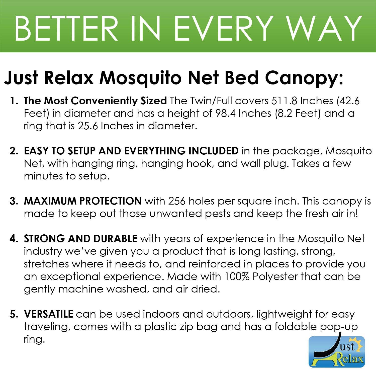 ShopBobbys - Wholesale Bed Canopy - Kids & Baby - Just Relax Elegant Mosquito Net Bed Canopy Set, Pink, Twin-Full5