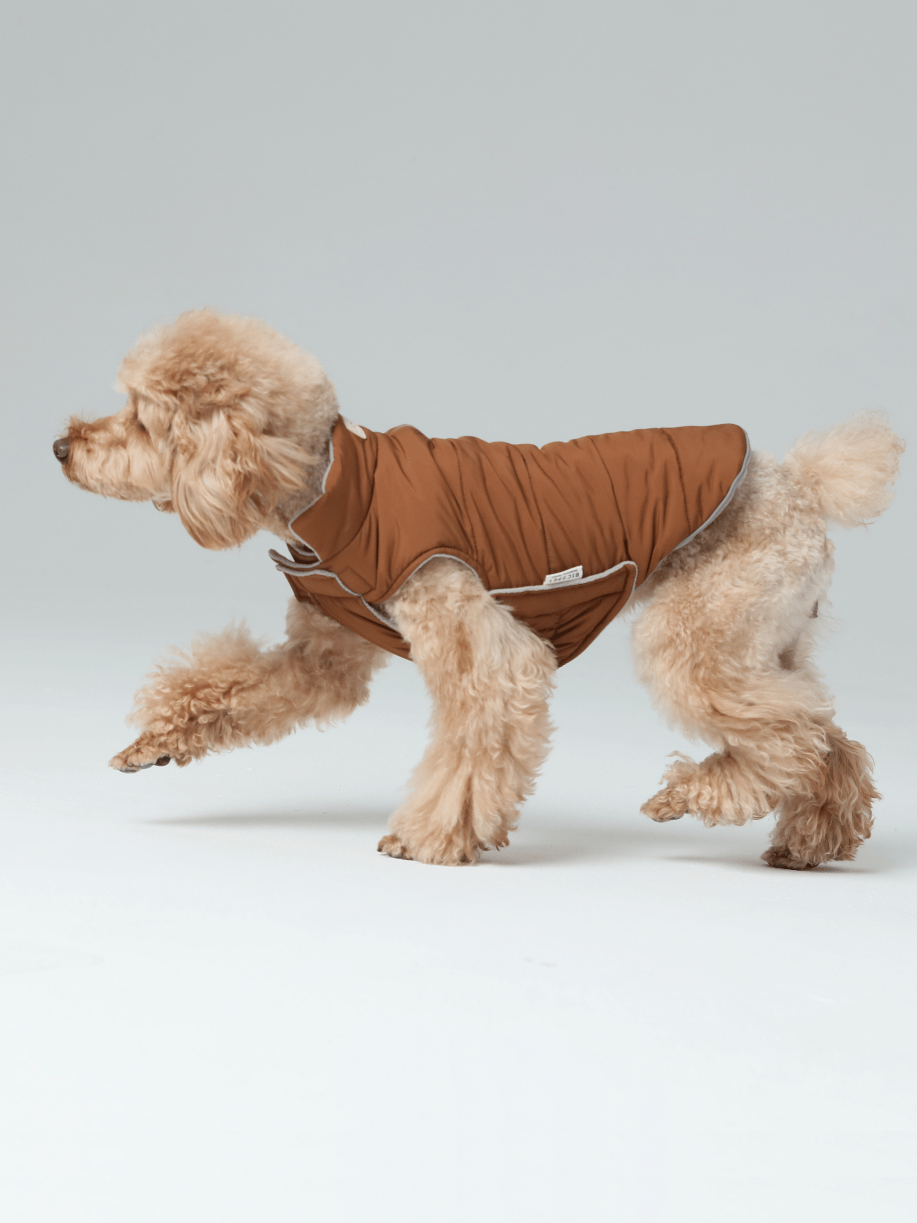 PEHOM - Wholesale Pet Vest - Dog - Reversible Dog Vest Jacket - Orange Grey17