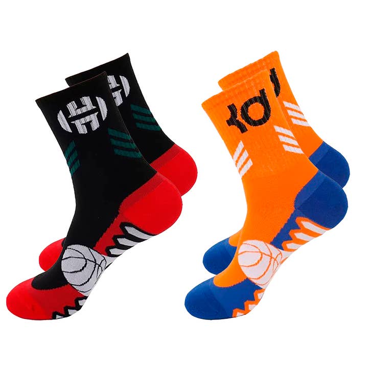 Ivedin - Wholesale Socks - Unisex - Pack of Technical Sports Socks NBA Kids One Size13