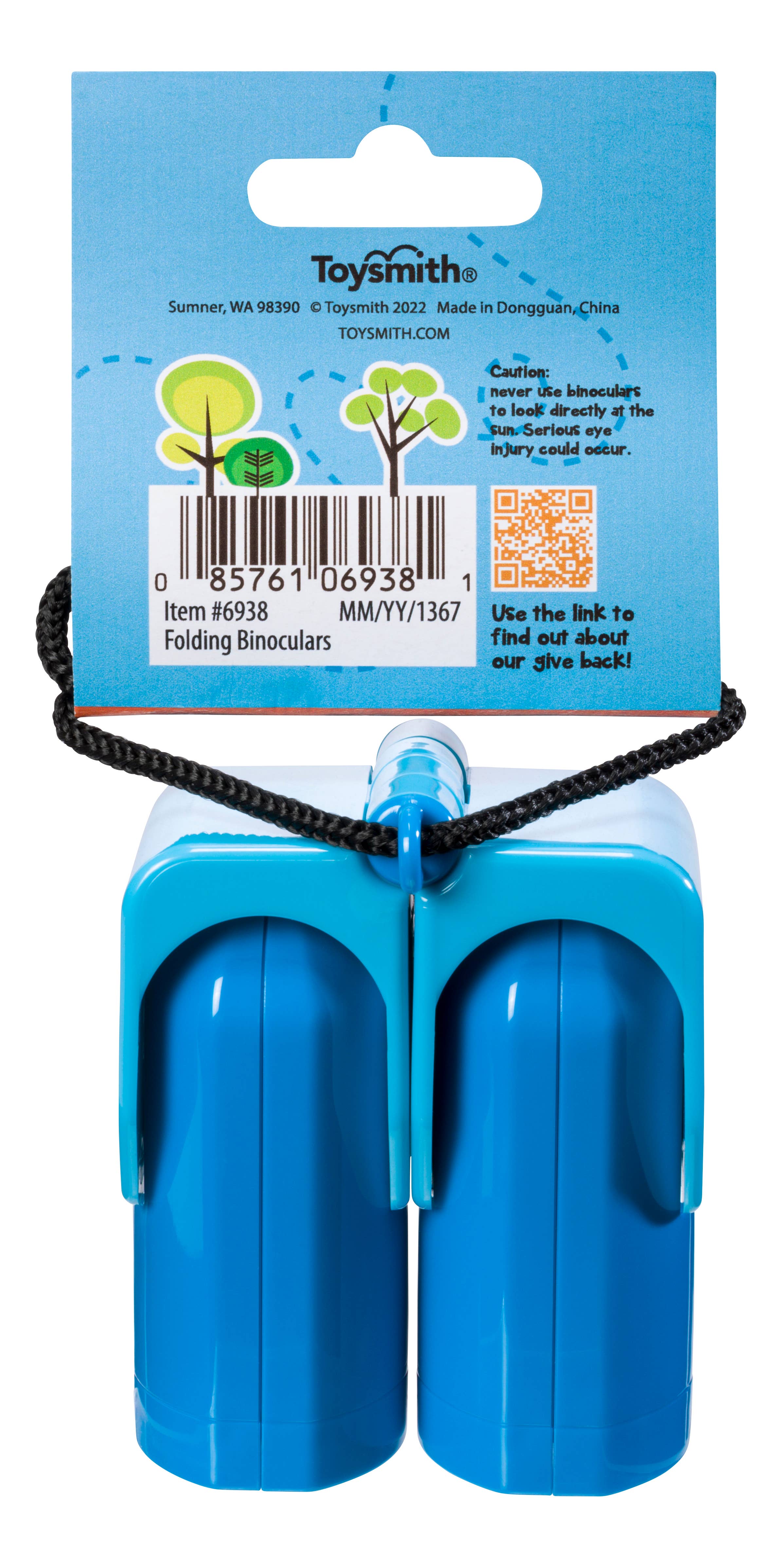 Toysmith - Wholesale Binoculars - Outdoor Discovery Folding Binoculars, Assorted Colors2